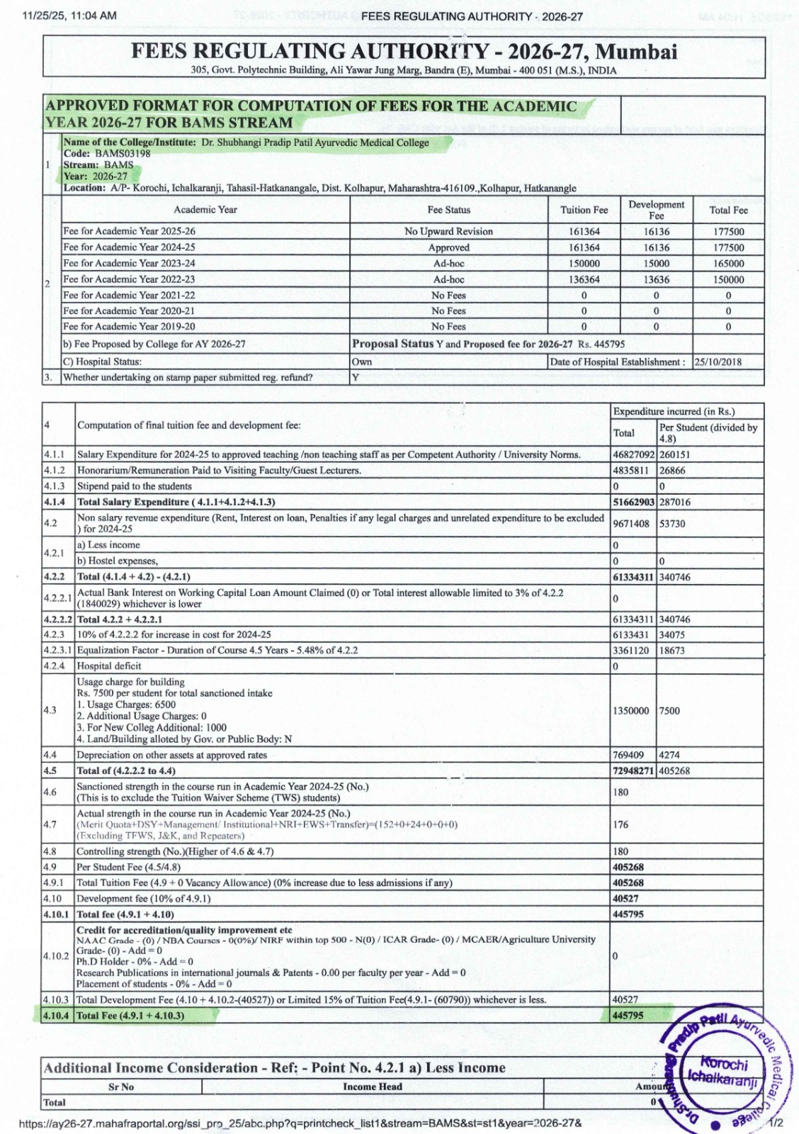 2026-27-Fee-Praposal-computationsheet